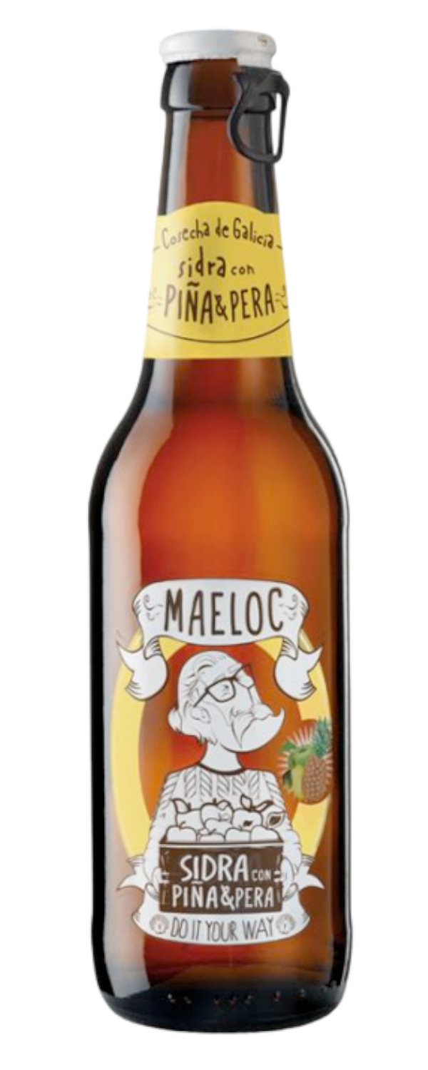Maeloc Pineapple & Pear Cider 12x33cl
